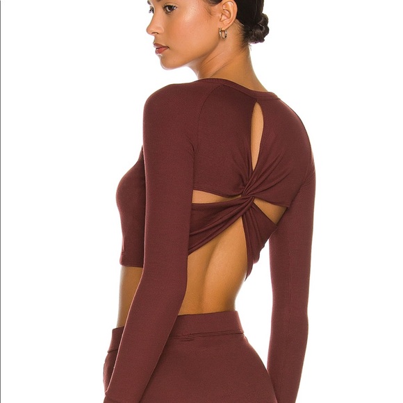 ALIX NYC Coles Crop Top Size S in Clove (Part of a Set) - Picture 2 of 2